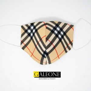 Mascherine protettive multiuso in tessuto Jersey Fantasia | No Presidio Medico | Galeone Tessuti