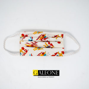 Mascherina per bambini protettiva lavabile n.3 PZ | No Presidio Medico | Galeone Tessuti