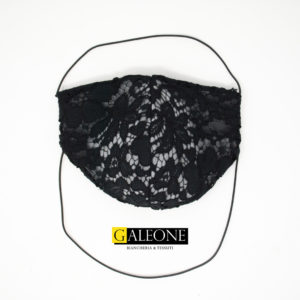 Mascherine in Pizzo Rebrodè protettive lavabili | No Presidio Medico | Galeone Tessuti