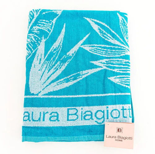 Telo-mare-Tropical-L.-Biagiotti-turchese